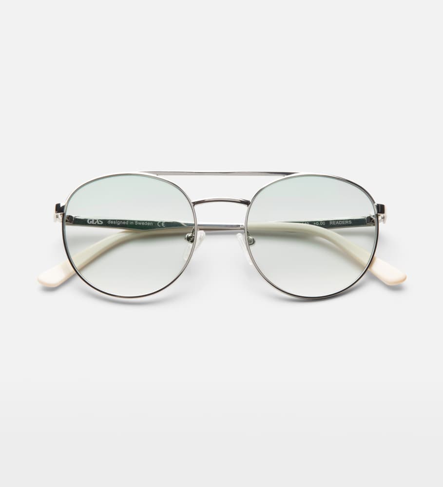 Leah Silver Tinted Green