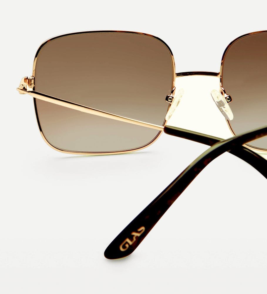Wilma Gold Sunglasses