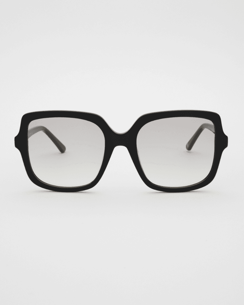 Elara Shiny Black Tinted Readers