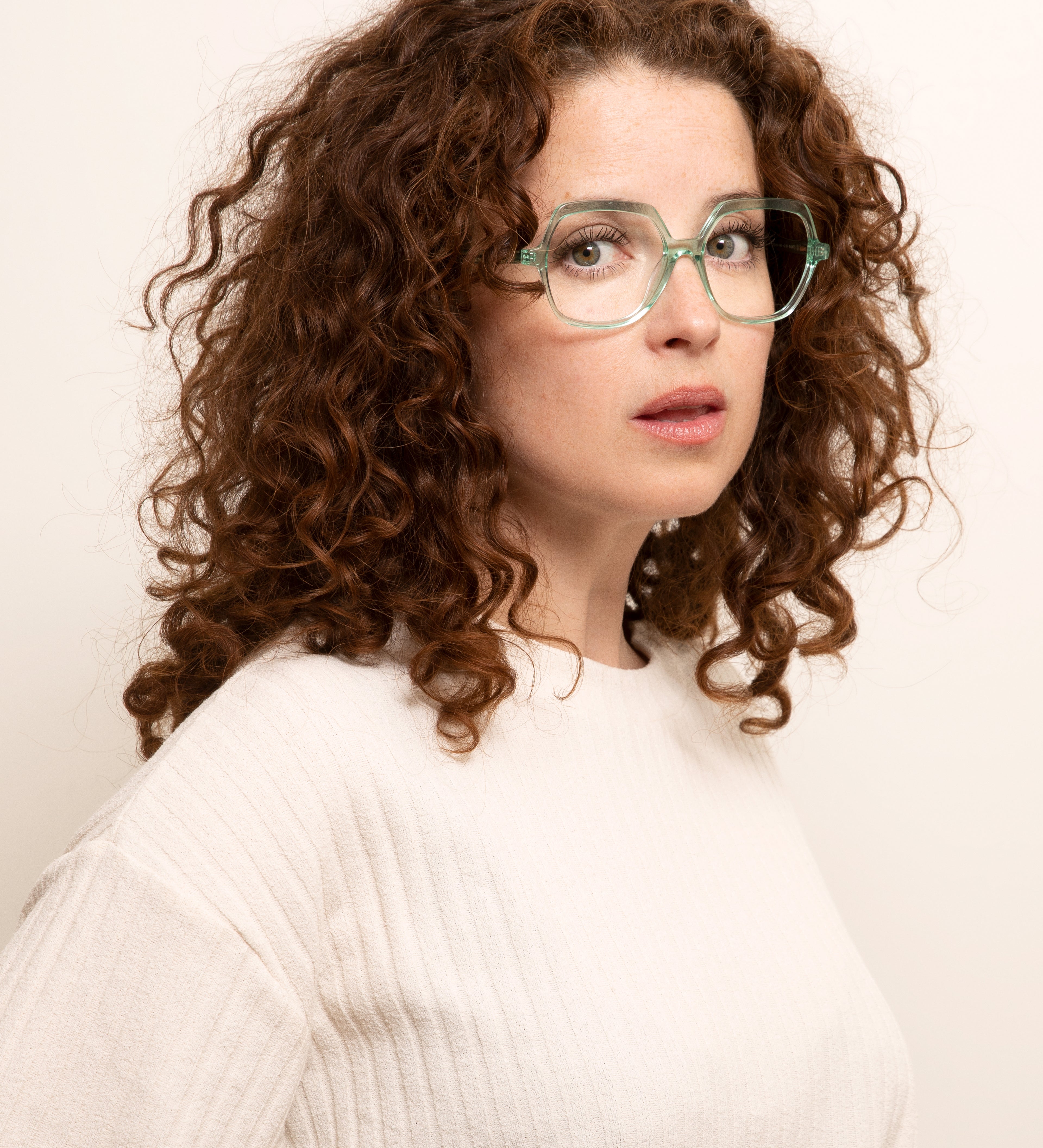 Andrea Bright Green Blue Light