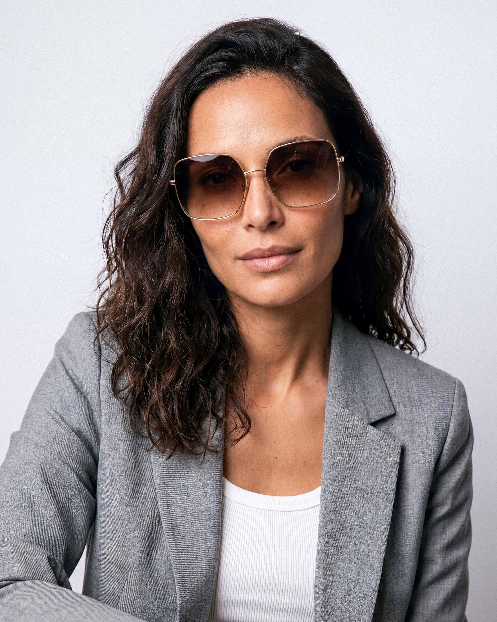 Billie Gold Sunglasses