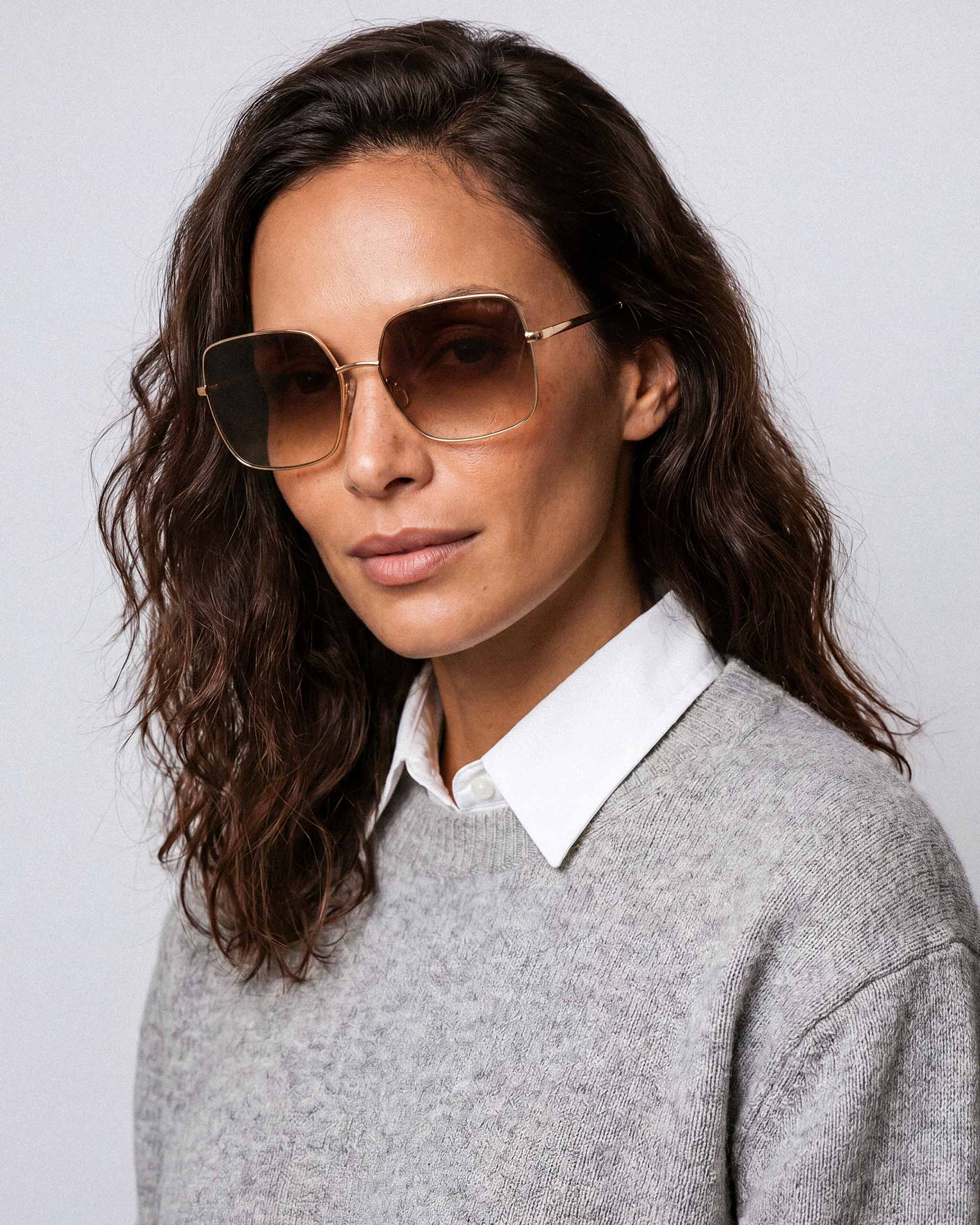 Billie Gold Sunglasses
