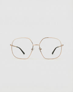 Cornelia Gold Blush Blue Light