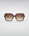 Elara Dark Brown Sunglasses