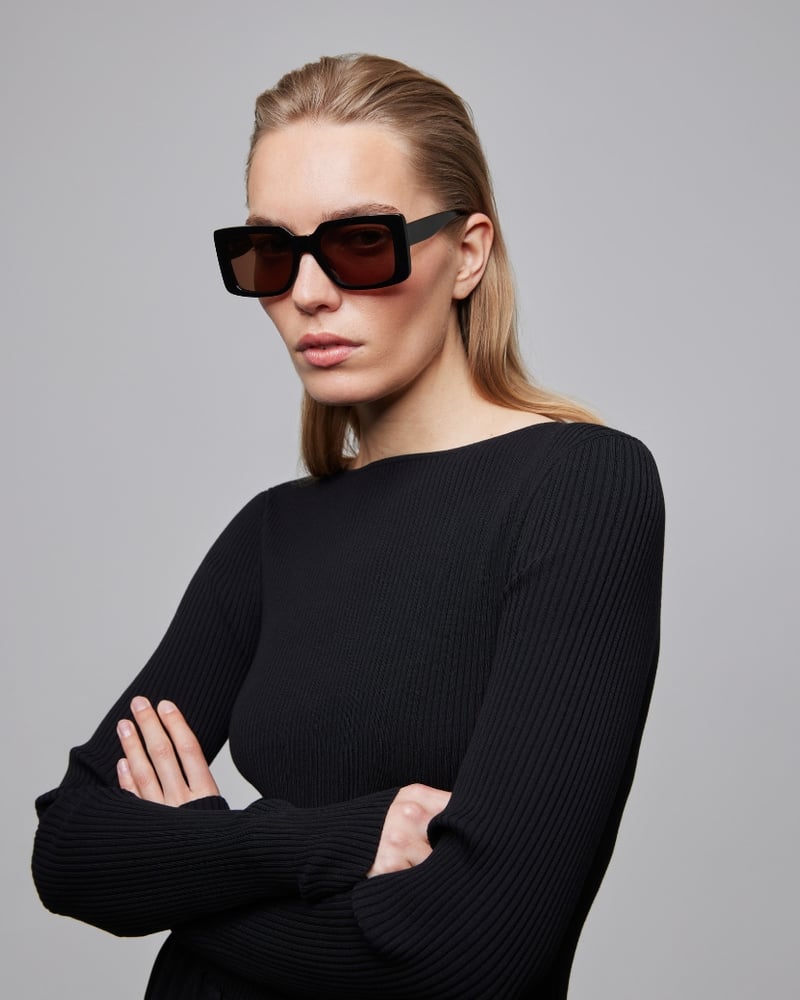 Estrid Black Sunglasses