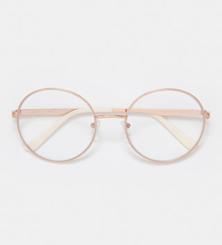 Grace Rose Gold Large Blue Light