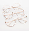 Grace Rose Gold Large Blue Light