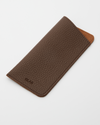 Vegan leather Sleeve Brown